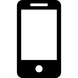An icon of a smartphone representing technology